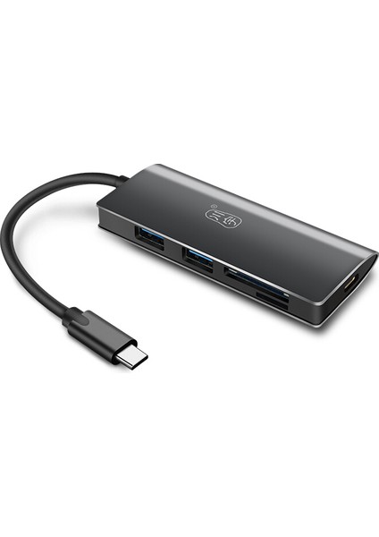 Kamera Parçaları Kawau H330 5 - In - 1 Type - C - 2 - Port USB 3.0 Pd3.0 Otg Hub Sd Tf Kart Okuyucu (Yurt Dışından)