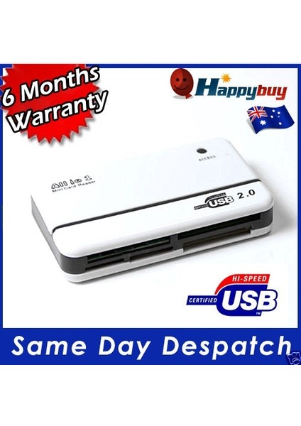 USB 2.0 Hepsi Bir Arada Çoklu Bellek Kartı Okuyucu (Yurt Dışından)