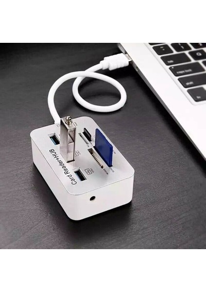 Port USB 3 0 Hub Ms Sd M2 Tf Çoklu 1 Bellek Kartı Okuyucu Adaptör Desteği Windows Xp 2000 Vista Wın 7 8 10 Mac Os Etc (Yurt Dışından)