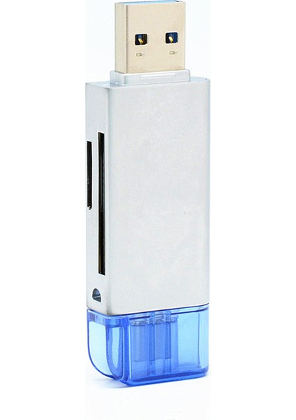 USB 3 0 Hepsi Bir Arada Sd Tf Okuyucu Tip C Telefon Otg Yüksek Hızlı Kart Okuyucu Adaptörü (Yurt Dışından)