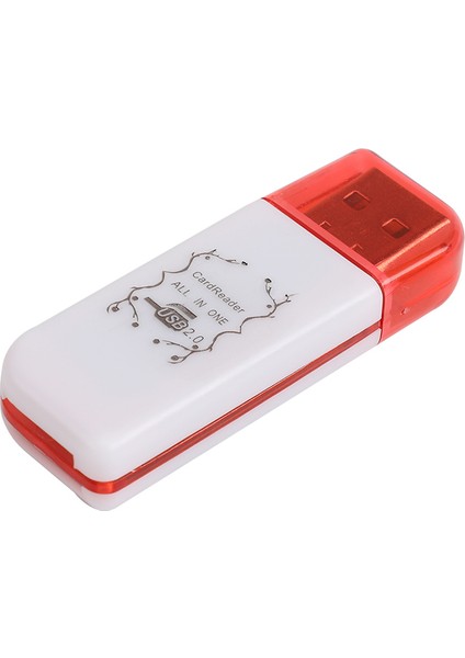 4'ü 1 Arada USB 2.0 Kart Okuyucu Tf/mmc/ms/m2 İçin Çok Bağlantı Noktalı Kart Okuyucu (Yurt Dışından)