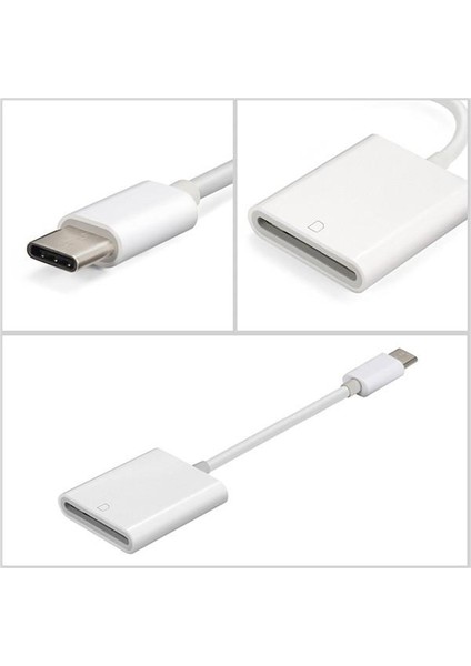 Yüksek Hızlı USB 3.1 Tip C USB - C - Sd Sdxc Kart Okuyucu Mini Adaptör Macbook/pro Hafıza Kartı Adaptörü (Yurt Dışından)