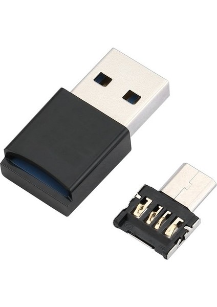 Te Mini USB 3.0 Memery Kartı Tf Micro Sd İçin Yüksek Hızlı Flash Sürücü Kart Okuyucu (Yurt Dışından)
