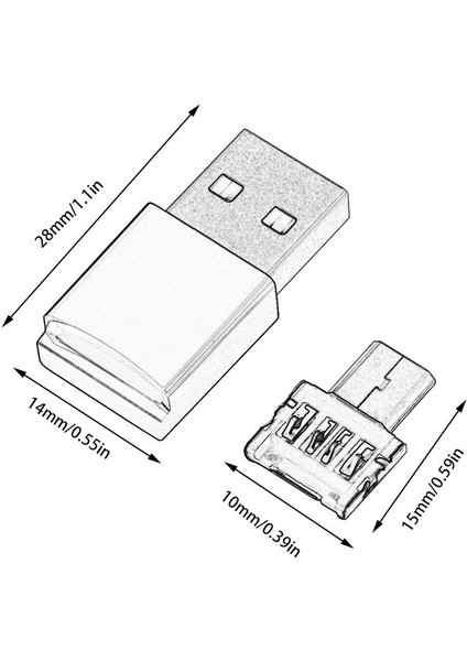 Te Mini USB 3.0 Memery Kartı Tf Micro Sd İçin Yüksek Hızlı Flash Sürücü Kart Okuyucu (Yurt Dışından) modelleri