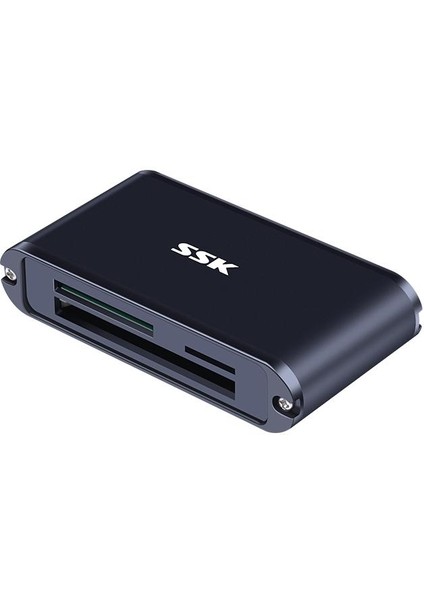 Ssk SCRM630 Alüminyum Alaşımlı Hepsi - Bir USB 3.0 Cf Sd Mikro Sd Tf Kart Okuyucu (Yurt Dışından)