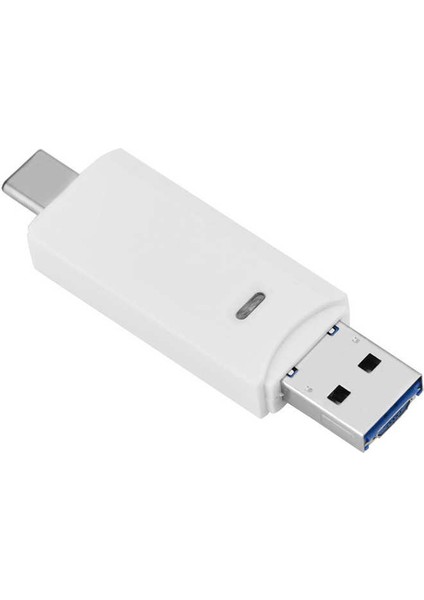 Sd Kart Okuyucu 3'ü 1 Arada USB 3.1 Tip C + Tf/micro Sd/sd İçin Mikro Bağlantı Noktası Otg Bellek Windows Xp/vısta/7/8/10 ile Uyumlu (Yurt Dışından)