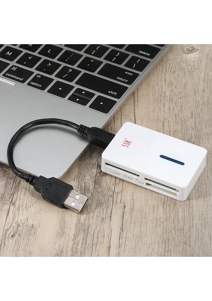 Sıcak Ssk SCRM016 Hepsi Bir Arada USB 2.0 Kart Okuyucu Xd/Ms/Sd/M2/Micro Sd/Cf Bilgisayar İçin Süper Hızlı Çoklu Akıllı Bellek USB Kart Okuyucu (Yurt Dışından)