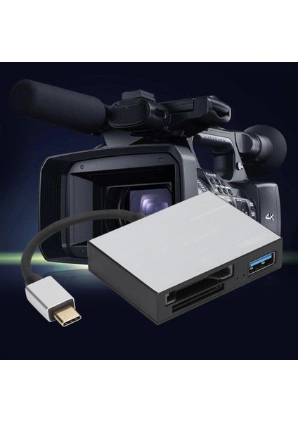 Xqd USB - C Kart Okuyucu İçin Taşınabilir USB 3.0 Yeşil Led'li 500MBS Hafıza Kartı Okuyucu (Yurt Dışından) indirimleri