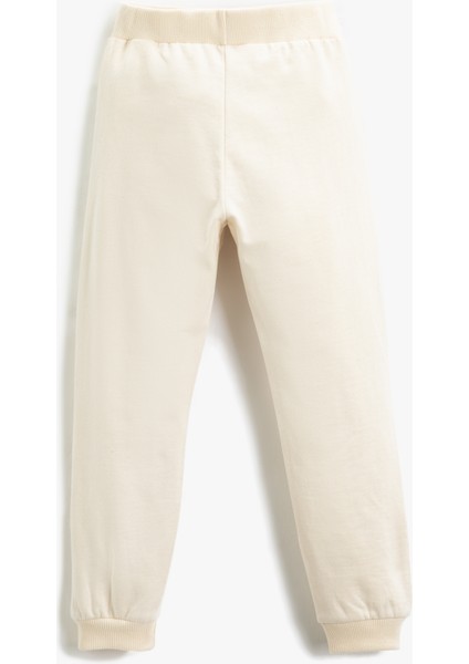 Basic Jogger Eşofman Altı Beli Bağlamalı