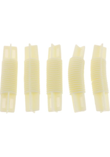 5 x Perde Kanal Çubuğu Dirseği 26MM Veya 28MM Çap. Marangoz Açısı Eklem Bej fırsatları