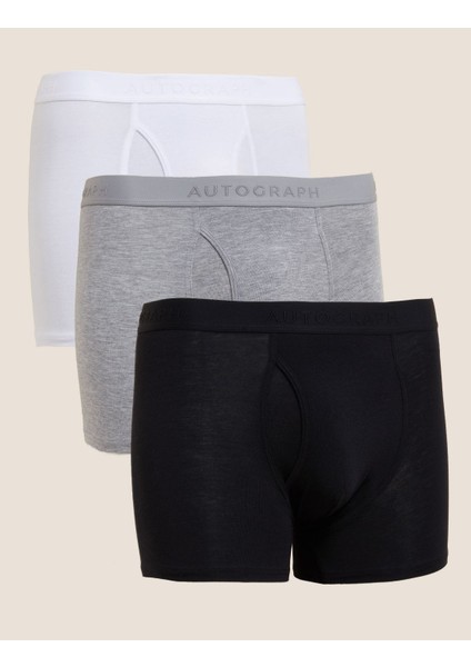 Regular Fit 3'lü Trunk Seti