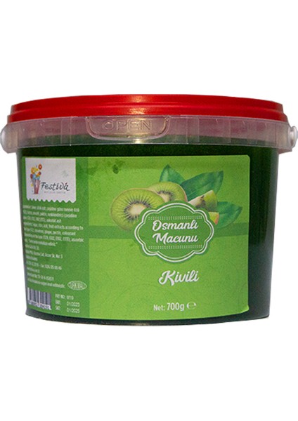 Hazır Osmanlı Macunu - Doğal Kivi Parçacıklı - 700 gr