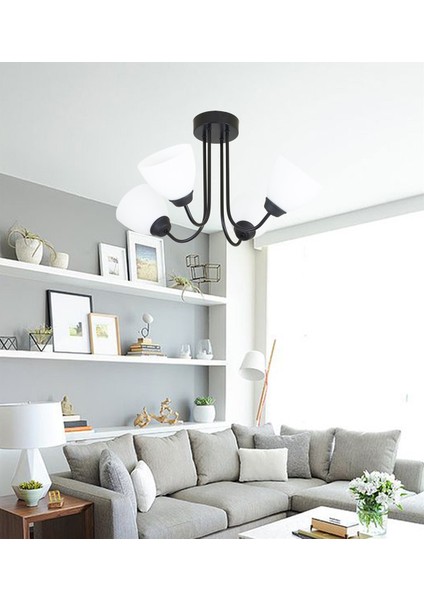 Özel Tasarım Kıvrımlı Model Modern Avize