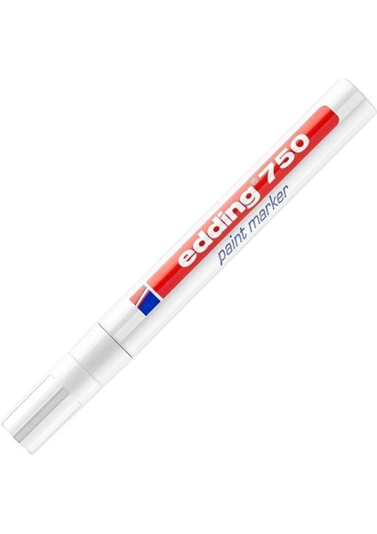 Markör Boya 2-4 MM 750 Yuvarlak Uçlu Beyaz