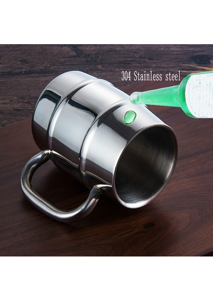 Stainless Ste Beer Cup Mugs (Yurt Dışından) fırsatları