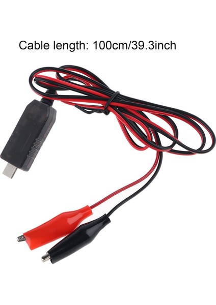 1pc 1.5V C LR14 D Aa Aaa Pil Eliminator C Tipi C ile 1.5V Güç Kablosu - Siyah (Yurt Dışından)
