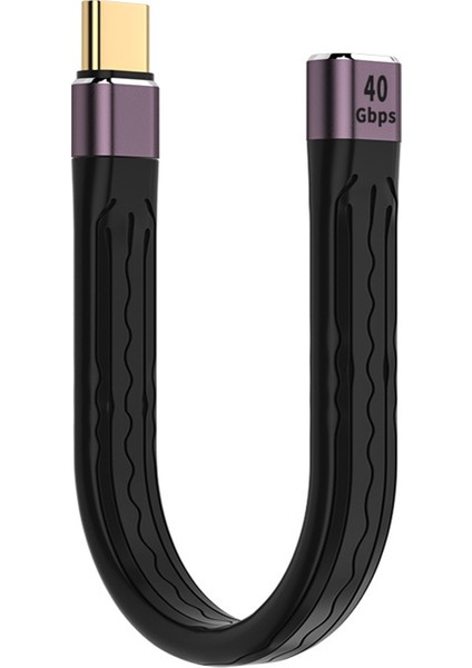 Mobil Güç Bankası Tabletleri Için C Tipi Fast Charger Sync Veri Kablosu 40 Gbps (Yurt Dışından)