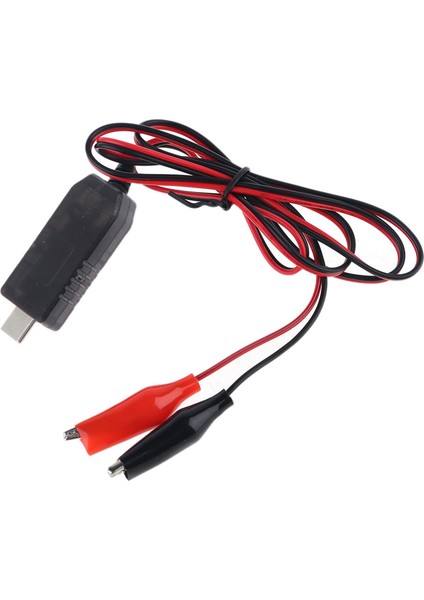 Lr3 Lr6 C D Aa Aaa Pil Eliminator USB C 5V 6V Step Up Klip Kablosu 1m (Yurt Dışından)