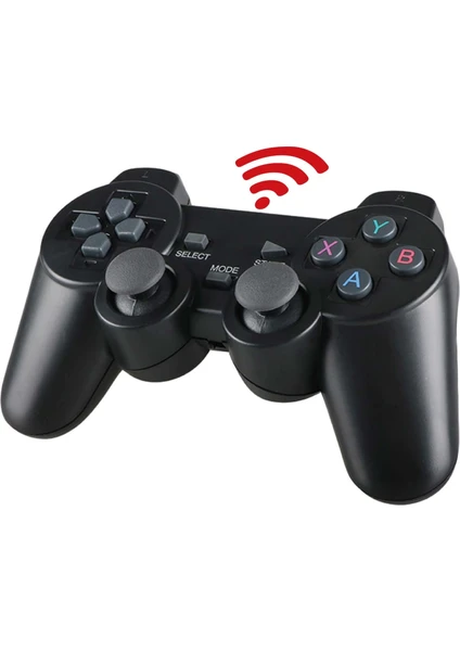 6ın1 Pc Gamepad Kablosuz Titreşimli Oyun Kolu Ps2/ps3/pc/smart Phone/tv Box Uyumlu