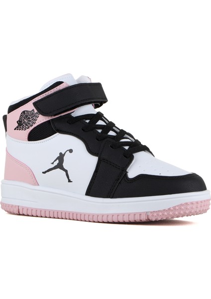 Motion Çocuk Bilekli Basketbol Ayakkabısı Cırt Cırtlı Tasarım Poliüretan Taban fırsatları