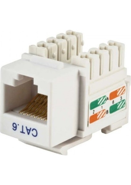 45X45 Cat 6 Data Konnektör (Prizler Için)