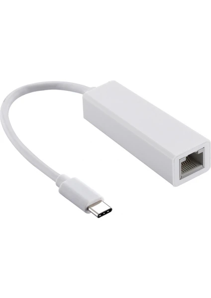 C842 Type-C To USB  Lan Usb-C Ethernet Adaptörü Usb-C To RJ45