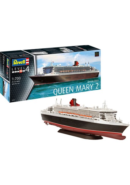 Maket Ocean Liner Queen Mary 2 05231
