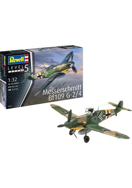 Maket Messerschmitt BF109G-2/4 03829