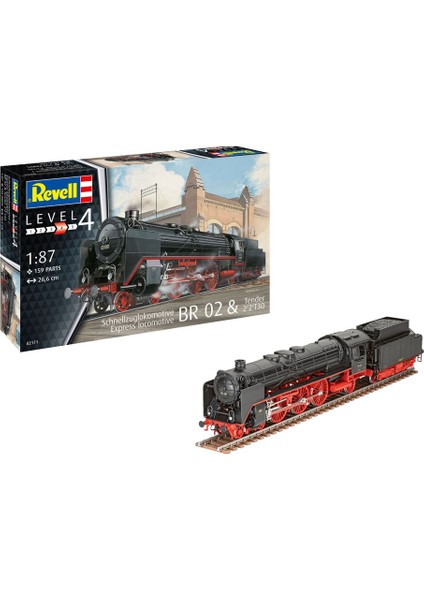 Maket Express Locomotive BR02 & Tender 2'2' T30 02171