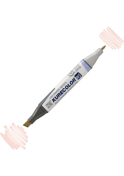 Kurecolor KC3000 Twin S Marker Kalem 202 Pale Pink