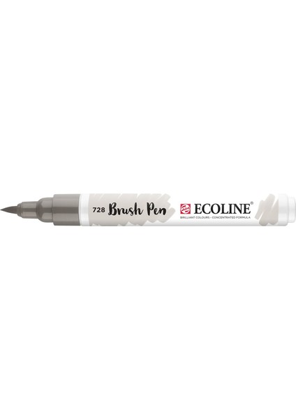 Ecoline Brush Pen Fırça Uçlu Kalem 728 Warm Grey Light