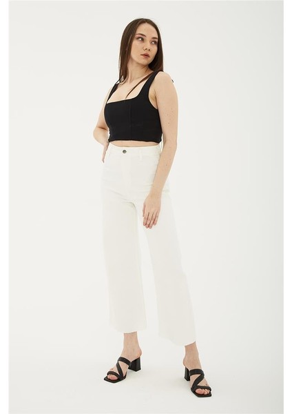 Fashion Friends Culotte Pantolon Beyaz / White