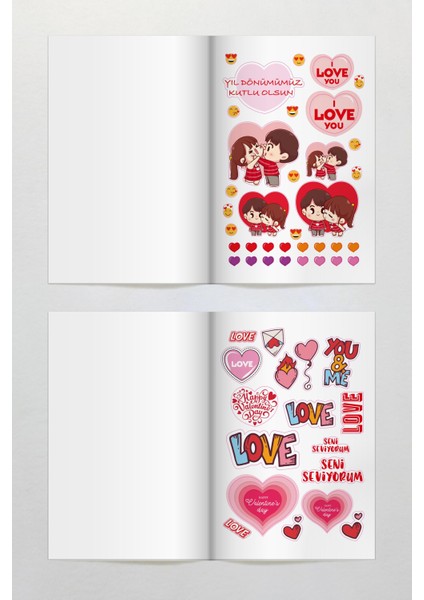 Le Color Sticker Book Kutlama Özel Gün Serisi