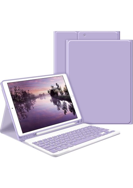 Samsung Galaxy Tab S6 Lite 2024 P620 P610 Kılıf Kablosuz Klavyeli Kılıf Mobax 13-15-17