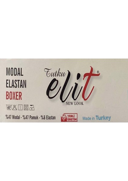 Erkek Modal Likralı Boxer 1251 - 9 Adet fırsatları