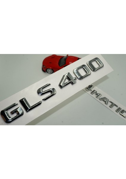 Benz Gls 400 4matic Bagaj Krom Metal 3m 3D Yazı Logo modelleri