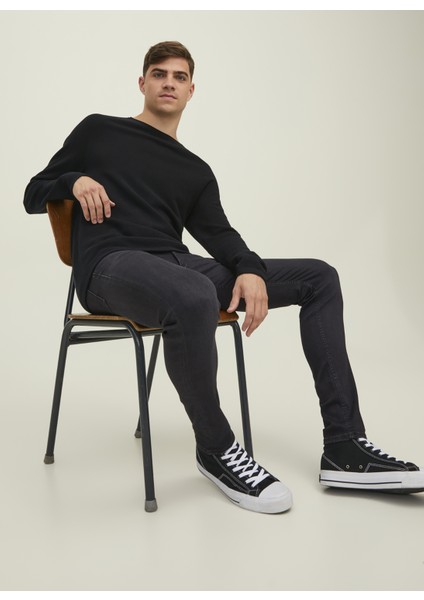 Normal Bel Dar Siyah Erkek Denim Pantolon Jjılıam Jjevan Jos 359 80SPS Noos indirimleri