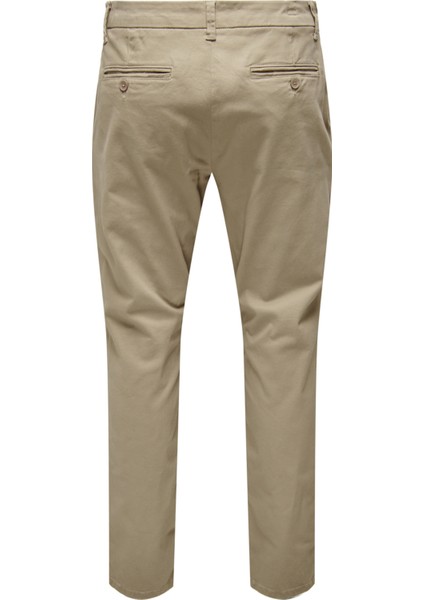 Dar Açık Kahve Erkek Chino Pantolon 22016775_ONSCAM Chıno Pk 6775 indirimleri