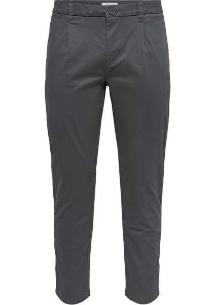Dar Koyu Gri Erkek Chino Pantolon 22016775_ONSCAM Chıno Pk 6775 fırsatları