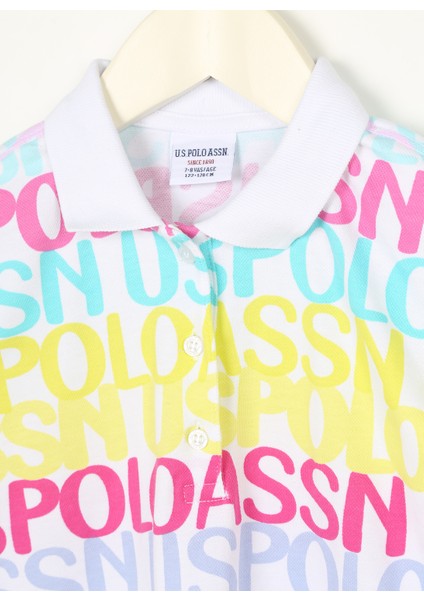 Baskılı Beyaz Kız Çocuk T-Shirt Pelıf modelleri