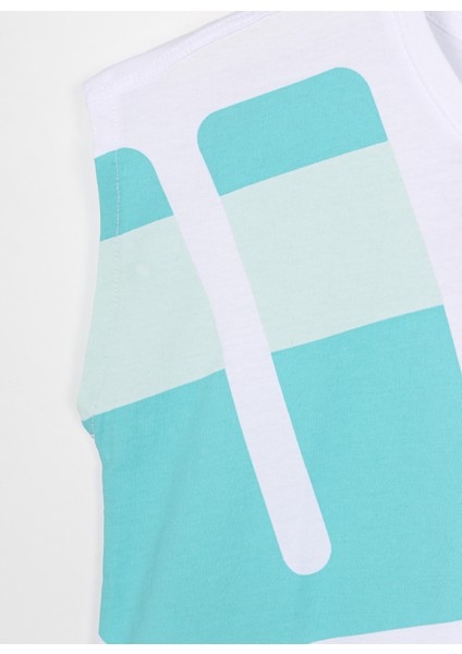 Baskılı Beyaz Kız Çocuk T-Shirt Perde modelleri