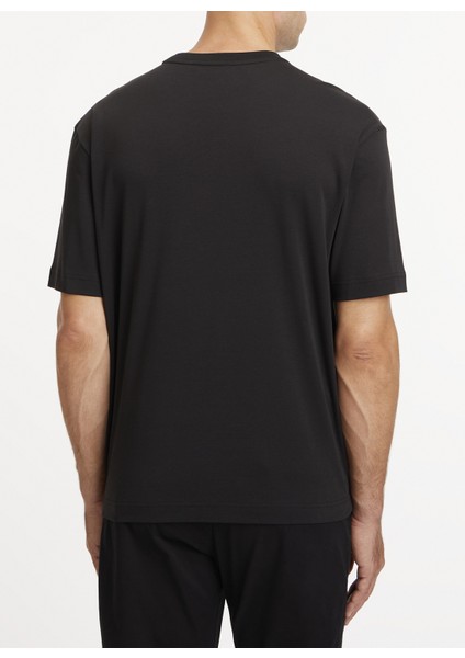 Bisiklet Yaka Siyah Erkek T-Shirt K10K111133BEH fiyatları