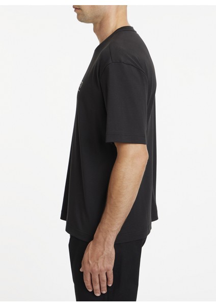 Bisiklet Yaka Siyah Erkek T-Shirt K10K111133BEH modelleri