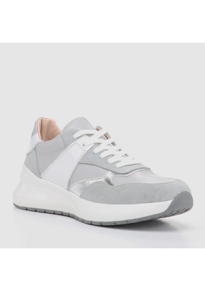 01AYH259780A239 Hakiki Deri Gri Kadın Spor Ayakkabı fiyatları