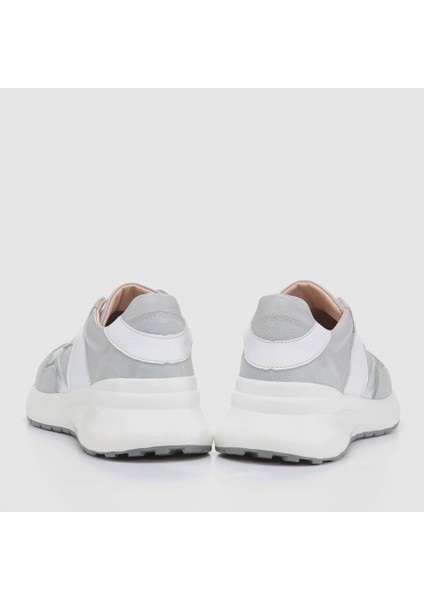 01AYH259780A239 Hakiki Deri Gri Kadın Spor Ayakkabı modelleri