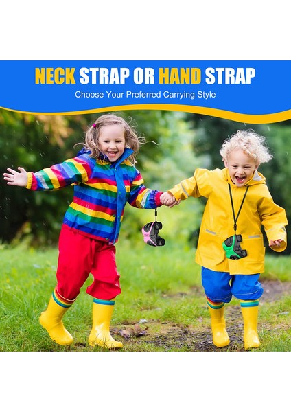 8X21 Çocuklar Için Kompakt Yüksek Çözünürlüklü Şok Geçirmez Dürbün - Yeşil (Yurt Dışından) indirimleri