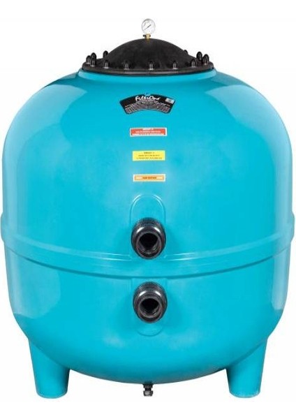 Fıltrone L Plastik Havuz Kum Filtresi Vanalı 560 mm Geniş Kapak 12 M3/h -Toptancıyızbiz