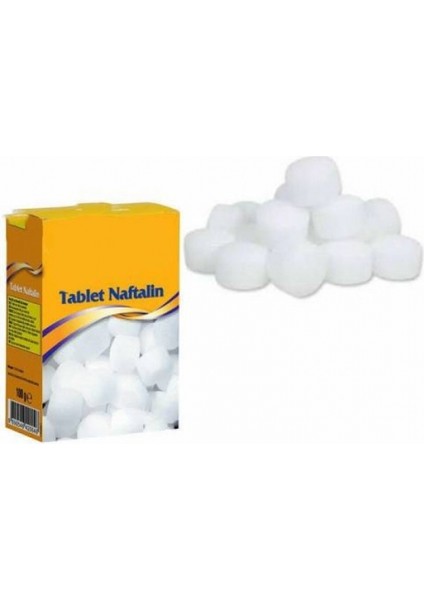 Tablet Naftalin 100 gr x 4 Paket(LAVABOLARDA KULLANILMAZ)