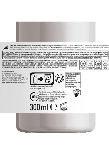 Loreal Professionnel L'oreal Professionnel Expert Silver Çok Açık Sarı fırsatları