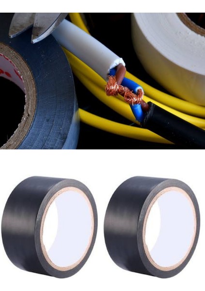 Elektrik Izola Bant Siyah 2 Adet